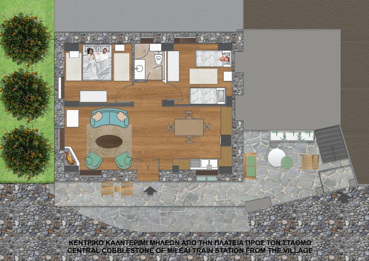 Νόνη Apartment มิลี ภายนอก รูปภาพ